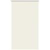 vidaXL Tenda a rullo oscurante bianco crema 130x230cm larghezza del tessuto 126,6cm