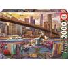 Educa Romance a New York - Puzzle da 2000 pezzi - Multicolore - Bambini - Multicolore - Taglia unica