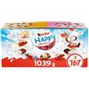 Kinder Happy Moments - 167 Cioccolatini Assortiti Kinder, Mix di Snack Dolci in Formato Mini, Ideali da Condividere a Feste e Compleanni, Maxi Confezione da 1039 gr