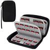 QIMEI-SHOP Custodia Porta Cartucce di Gioco Compatibile con Switch Giochi Porta Cartucce Protettiva con 80 Slot/ Inserimenti Grande Capacità 20 x 12,5 x 5,5 cm