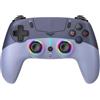 NbgrvB Controller di gioco wireless per PS5 con luci a LED | Microfono incorporato, materiale ABS, per controller ps5 con luce, gamepad wireless per PlayStation 5