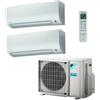 Daikin Perfera condizionatore dualsplit 7000+18000 btu codice prod: FTXM20A FTXM50A 2MXM68A8