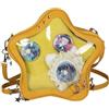 Homvik Star Ita Bag Pins Backpack Cute Aesthetic Pins Bag with Ita Insert Display Crossbody Handbag PU Leather for Women Girls