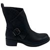 FASHION MODA Stivali Primaverili Estivi Da Donna Traforati biker motociclista moda nero nuovi primavera estate nero beige fibbia tacco basso comodi G630