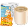 PimpleGuard Hydrocolloid Roll Cerotti Idrocolloidali Autoadesivi 5cm*1.8m | Assorbenti Altezza Invisibili Cerotto Rotolo Impermeabili Nastro Idrocolloidale Essenziali Per Casa