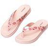 CLEIKS Infradito Donna Flip Flop Ciabatte Calzature Balneari Pantofole Domestiche Basse Ampie Estive Sandali Scarpe da Bagno