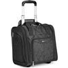 Amazon Basics Bagaglio per Vano Sotto-Sedile, Nero (Trapuntato Nero), 35.3 x 25.2 x 38.5 cm