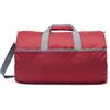 Amazon Essentials - Borsone Pieghevole in Nylon Lungo 50,8cm, Ideale per Viaggi o Riporre Oggetti, Tasche con zip, Capienza 13,6kg, Rosso