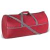 Amazon Essentials, Borsone Pieghevole Extra Large in Nylon da 82,3 cm per Viaggio/Conservazione con Tasche con Cerniera,150 L, Capacità 22,7 kg, Rosso (in Precedenza Amazon Basics)
