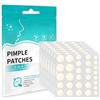 cheap4uk Patch Brufoli Pimple Patch Cerotti Viso Invisibili 264 pezzi | Impermeabile Cura Giorno e Notte 2 in 1 Acido Salicilico e Olio dell'Albero del Tè Acne Patch Multiple