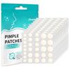 cheap4uk Patch Brufoli Pimple Patch Cerotti Viso Invisibili 528 pezzi | Impermeabile Cura Giorno e Notte 2 in 1 Acido Salicilico e Olio dell'Albero del Tè Acne Patch Multiple
