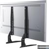 BONTEC Supporto Piedistallo TV per Schermi TV LED LCD OLEDPlasma da 22-65 pollici, Può Supportare in Sicurezza 50 kg e il Peso Massimo. VESA 800 x400mm