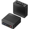 BOSGAME P3 Pro Mini PC per ufficio e gaming, Ryzen 9 7940HS (fino a 5,2 GHz), 16 GB RAM DDR5, SSD PCIe 1 TB, mini computer, triplo display 4K, HDMI/DP/USB-C, doppia LAN, Wi-Fi 6E, BT 5.2, mini desktop