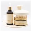 Hamane Beauty, Kit Hammam Total Body con Sapone Nero Marocchino (200 g), Guanto Kessa Esfoliante Panna, Olio di Argan (90 ml) e Massaggiatore Cuoio Capelluto, Profumo Gelsomino