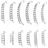 Hperu Filo correttore di punta incarnita, filo di correzione dell'unghia del piede Ingrimato di pedicure utensile inossidabile Recupero di unghie in acciaio inossidabile correttore 12pcs 12pcs