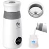 Bellababy Scaldabiberon Portatile Senza Fili, Scalda Biberon Neonato e Mixer Istantanei e Automatici, per Latte Materno o Formula, Scaldacollo con Display a Temperatura Digitale a LED