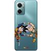 LA CASA DE LAS CARCASAS Custodia per Xiaomi Redmi 10 5G ufficiale di Dragon Ball Goten e Trunks Fusione per proteggere il tuo cellulare.Cover per Xiaomi in silicone flessibile con licenza ufficiale di Dragon Ball