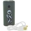 Paladone Harry Potter Death Eater Power Bank Ultra-resistente 5200 mAh caricabatterie portatile Ingresso/Uscita USB per la maggior parte dei dispositivi intelligenti