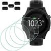MTHGH Protettiva Pellicola compatibile con Garmin Forerunner 935 Smartwatch Protezione Schermo[4 pezzi] + tappi anti-polvere 5 pezzi, durezza 9H antigraffio senza bolle di protezione