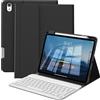 GKABXY Custodia con tastiera per iPad A16 11 generazione 2025/10 generazione 2022(11/10.9 pollici)-H (nero)