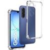 REY Cover in Gel TPU Anti-Shock per Samsung Galaxy A17 4G/5G, Morbido Silicone Custodie Protettivo Case, Anti-Scratch, Protettiva Sottile Back Cover
