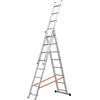 Gierre ALL410, 3x8 gradini, 4.38 m - Scala telescopica in alluminio - Altezza stimata operativa 5.63 m