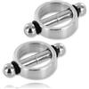 METAL HARD - MORSETTI PER CAPEZZOLI MAGNETICI COPPIA