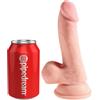 KING COCK - DILDO TRIPLA DENSIT 14 CM