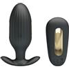 REMOTE CONTROL PRETTY LOVE - VIBRATORE ANALE RICARICABILE KELLY PLUG NERO