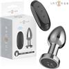 INTENSE ANAL TOYS INTENSE - PLUG ANALE 10 VIBRAZIONI METALLO CON TELECOMANDO M