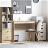 Genérico Scrivania Rovere Sonoma 90 x 40 x 76 cm,Marrone,14.65kg,869396