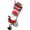 NIBESSER Calza Befana Personalizzata Calze Natalizie da Appendere con Nome Calza Befana Vuota Idea Regalo per Epifania Natale Decoraizione Natalizia per Camino (Stile H, 1 Pezzo)