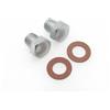 Senza marchio Adatto per Royal Enfield Bullet - "Oil Filler & Drain Plug Washer"