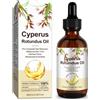 WooJianfong Huile de Cyperus Rotundus pour le corps et le visage Natural Formula idratante