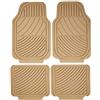 S SUMEX SUMEX Carat10 Carplus - Set Tappeti Carat Universali Beige, 4 Pz