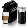 Nespresso Inissia con Aeroccino EN80.BAE, Macchina da caffè di De'Longhi, Sistema Capsule Nespresso, Serbatoio acqua 0.7L, Nero