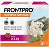Frontline Frontpro S 2-4 Kg 3 Compresse