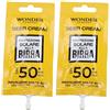 Beer Cream Proterzione Solare Molto Alta alla Birra SPF50+ 2x15 ml Crema