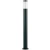 Sovil Illuminazione Lampioncino da esterno palo tondo da giardino 100 cm nero