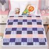 Hearda Traversa Letto Anziani Bambini Lavabile, Traversa Impermeabile per Incontinenza, Coprimaterasso Singolo Matrimoniale Riutilizzabile Traspirante Assorbente (Patchwork,150x200cm)