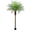 ZEEOZE 240cm Artificial Phoenix Palm Tree Palme Artificiali Alte con 18 Foglie Regolabili Piante Artificiali Phoenix Palm Per Esterni Patio Piscina Ufficio Domestico Soggiorno Giardino (1 Pz, 240cm)