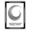 TRUE | VIEW DESIGN TrueView Cornice per Foto 45x75 cm Nero Lucido | Dimensioni a Scelta | Vetro Acrilico | Cornice in Legno per Foto, Immagini e Certificati | Per Studio, Soggiorno e Camera da Letto