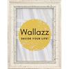 Wallazz Cornice Portafoto in Legno Pregiato - Made in Italy - Vetro Sintetico Infrangibile Crilex - Disponibile in Diverse Varianti - Design Italiano e Qualità Artigianale, 35x50cm Argento