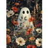 Jakener Ghost - Kit per pittura a mosaico per adulti, per Halloween, 30 x 40 cm