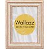 Wallazz Cornice Portafoto in Legno Pregiato - Made in Italy - Vetro Sintetico Infrangibile Crilex - Disponibile in Diverse Varianti - Design Italiano e Qualità Artigianale,50x70cm profilo Bianco