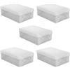 Mediawave Store - Set 10, 20, 30 Scatole Contenitori Organizzatori Scarpe Trasparent Boxes Salvaspazio, Organizer per Scarpe, Impilabili, Guardaroba, Scarpiera, Trasparenti (20)
