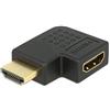 ProPart Adattatore Piatto Spina HDMI (19PIN) 90°â€Presa HDMI (19PIN) dorato