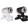 Horett Webcam 640P HD Web Camera Videocamera per PC Videocamera Girevole a 360 Gradi USB 2.0 Plug and Play 30FPS Videochiamate in Streaming Live con Clip Flessibile per PC Portatile
