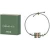 Thun Bracciale farfalla 2026 - Bracciale con ciondolo a farfalla e cordino regolabile, 1 pezzo