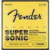 Fender Original Bullet 3150M Corde Chitarra Elettrica Pure Nickel .011-.049 | Nickel puro, calibro .011-.049, ideali per blues & rock, suono caldo & bilanciato, durata superiore, compatibili Strat & Tele